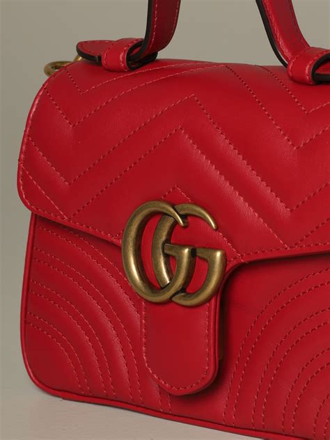 gucci purse replica black quilted red|gucci marmont small shoulder bag.